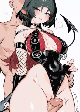 Between Nocturne of Light Jane Doe’s Thigh by Moglotbs – Zenless Zone Zero