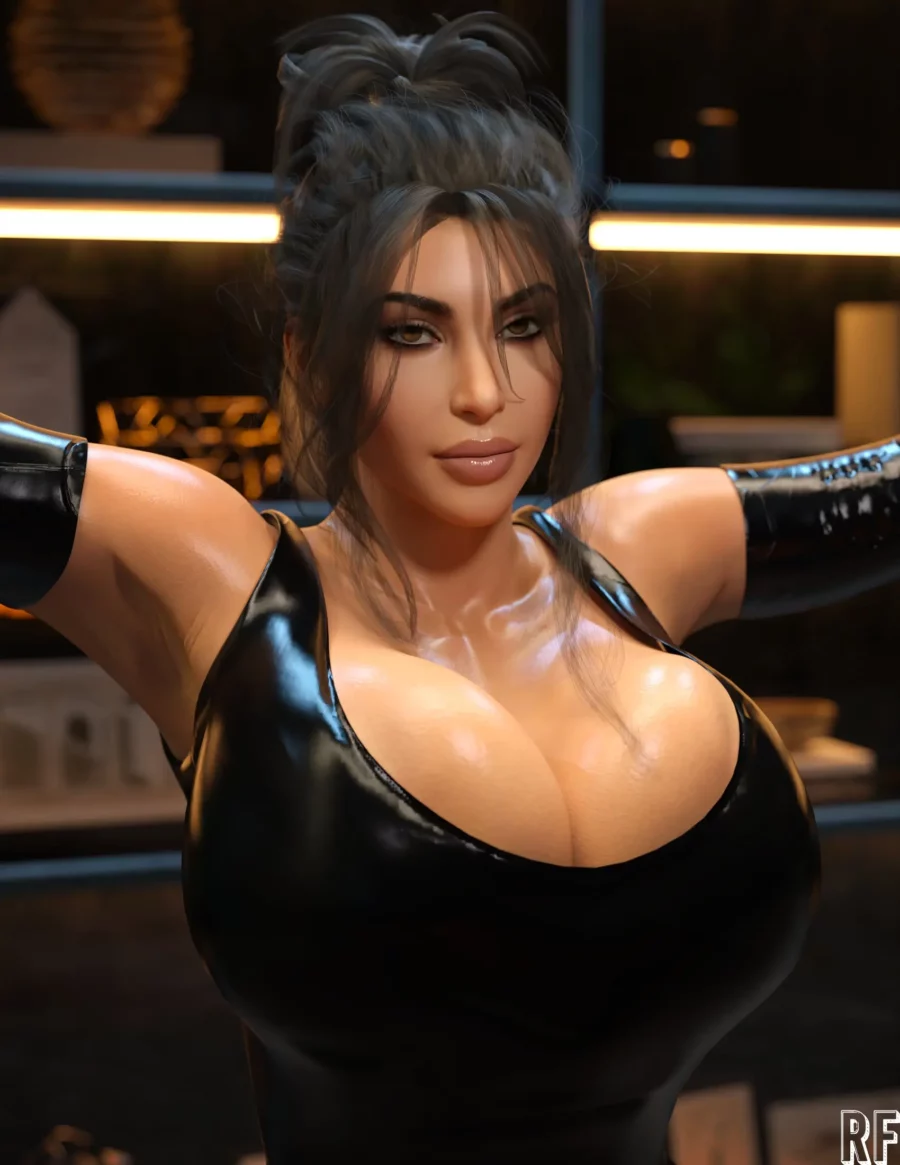 Kim Kardashian by Rude Frog - Fortnite Hentai 1 Kim Kardashian by Rude Frog - Fortnite