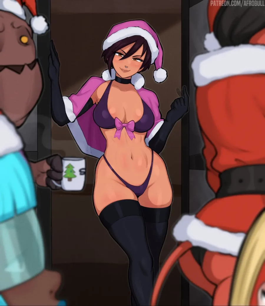 Robert Christmas Threesome With Invisigal and Blonde Blazer by Afrobull - Dispatch 1