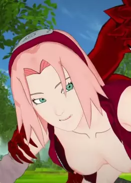 Sakura X Naruto 4 Tails (Demo) by HIKIGAERU3D – Naruto Shippuden