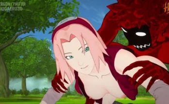 Sakura X Naruto 4 Tails (Demo) by HIKIGAERU3D – Naruto Shippuden