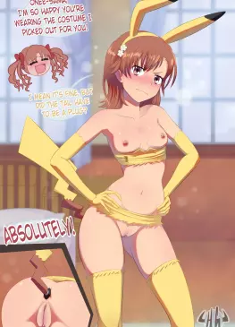 Misaka Mikoto As Pikachu by Hornygraphite – To Aru Majutsu No Index