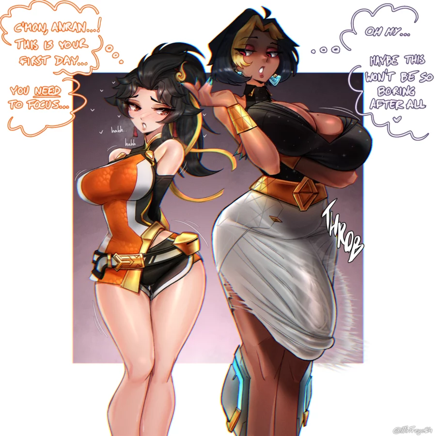 Anran X Domina by Mrfreye24 - Overwatch Hentai 1 Anran X Domina by Mrfreye24 - Overwatch