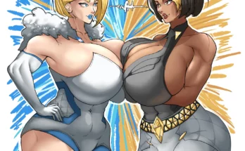 Domina Vs Emma Frost by Goemongrin – Overwatch X Marvel Rivals