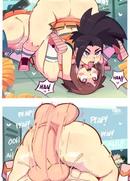 Momo Yaoyorozu X Ochako Uraraka by Pixzapix – My Gay Academia