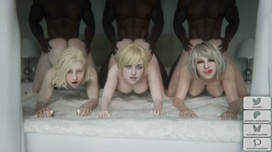 Ashley Graham X Grace Ashcroft X Sherry Birkin by Currysfm - Resident Evil Hentai 1 Ashley Graham X Grace Ashcroft X Sherry Birkin by Currysfm - Resident Evil