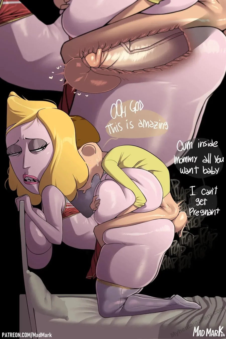 Beth Smith X Morty Smith by Madmark - Rick and Morty Hentai 1 Beth Smith X Morty Smith by Madmark - Rick and Morty