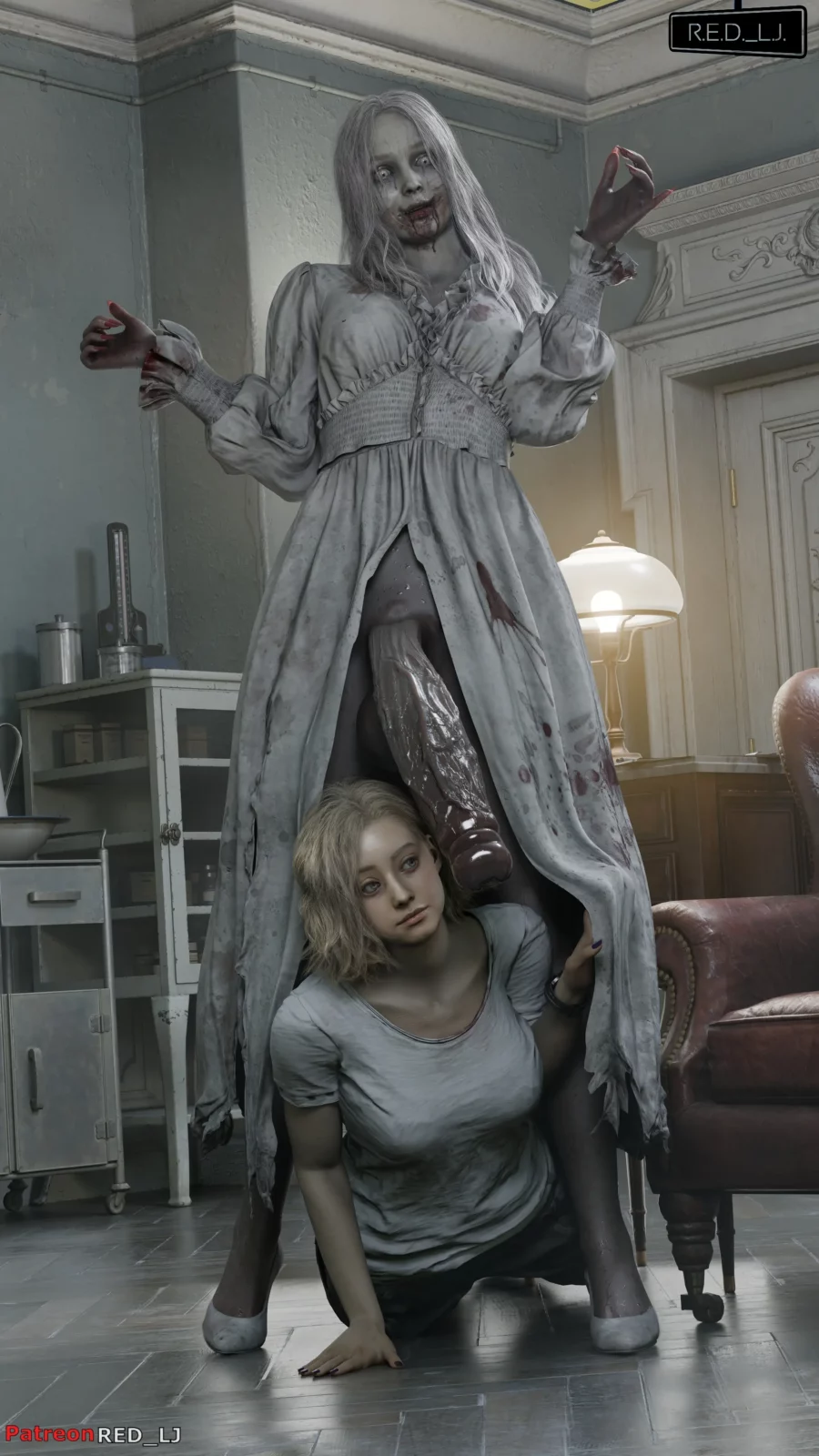 Grace Ashcroft and Selena Corey's Big Secret by Red Lj - Resident Evil Requiem