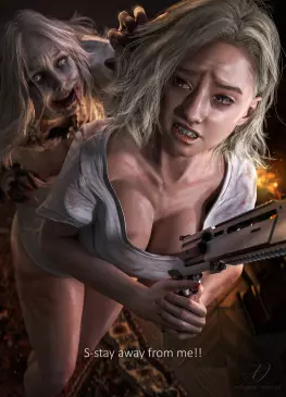 Grace Ashcroft X Selena Corey by Jokar – Resident Evil