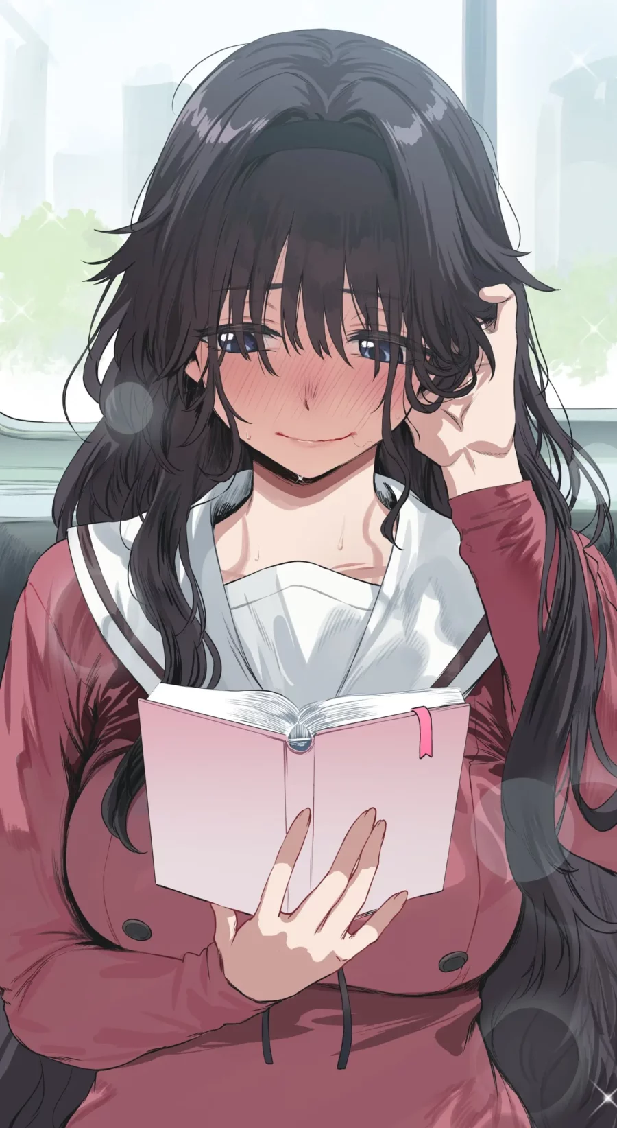 Kaoruko Waguri Messy Blowjob by Hews Hack - Kaoru Hana Wa Rin to Saku 2