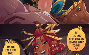 Link X Riju by Diforland – The Legend of Zelda
