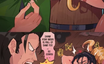 Monkey D Dragon X Female Crocodile by Diforland – One Piece