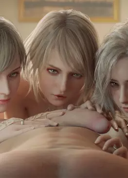 Sherry Birkin, Ashley Graham and Grace Ashcroft by Fugtrup – Resident Evil Requiem