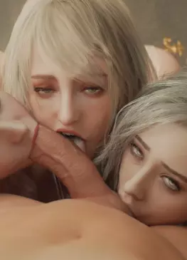 Sherry Birkin, Ashley Graham and Grace Ashcroft by Fugtrup - Resident Evil Requiem 2