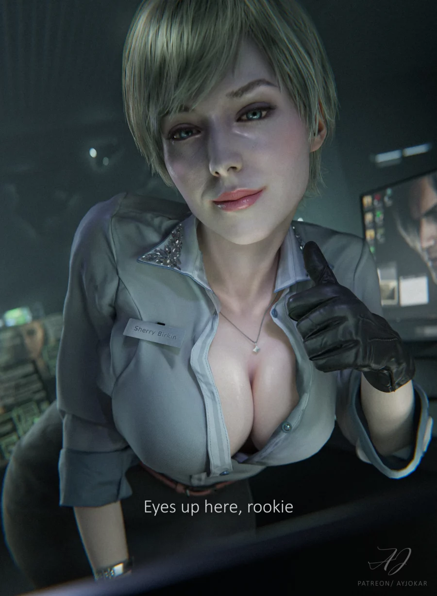 Sherry Birkin Says Eyes Up Here, Rookie by Ayjokar - Resident Evil Requiem