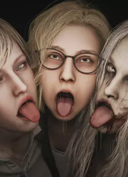 Sherry, Grace and Selena Corey by Gretdb – Resident Evil Requiem