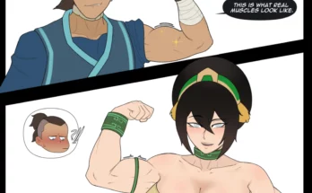 Sokka and Toph Bei Fong by Escriba - Avatar Legends 1