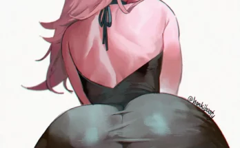 Mina Ashido Time-Skip in Her Tight Dress by Honkibooty – Boku No Hero Academia