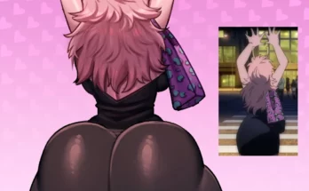 Mina Ashido Time-Skip Is Thick Mommy in Tight Dress by Kindlad – My Hero Academia