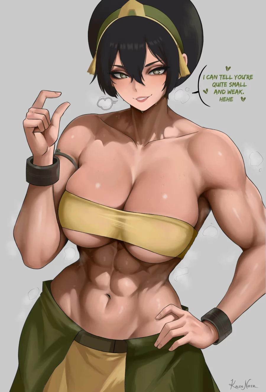 Toph Bei Fong by Kalennoir - Avatar The Last Airbender
