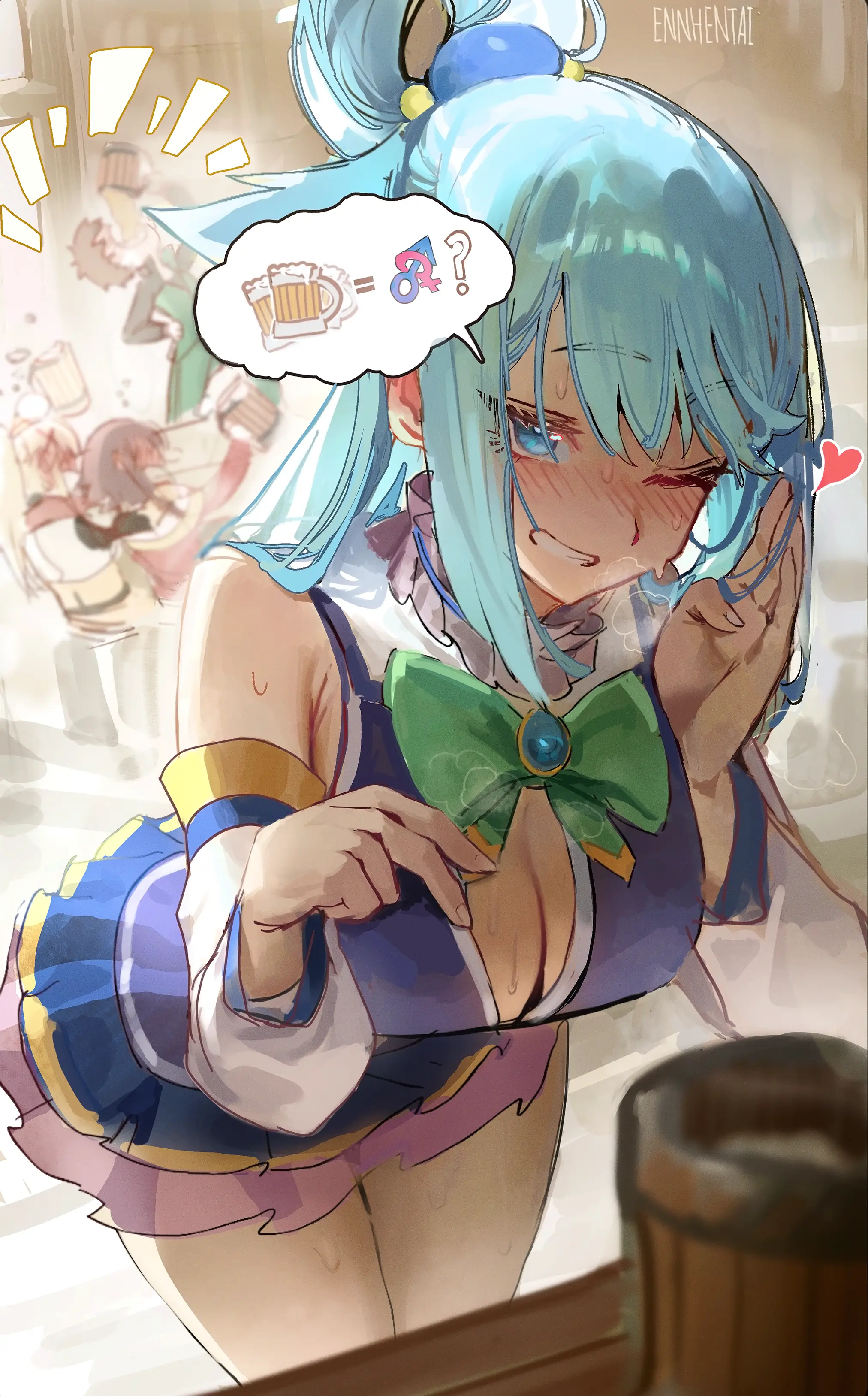 Aqua Fair Trade by Ennhentai - KonoSuba (1)
