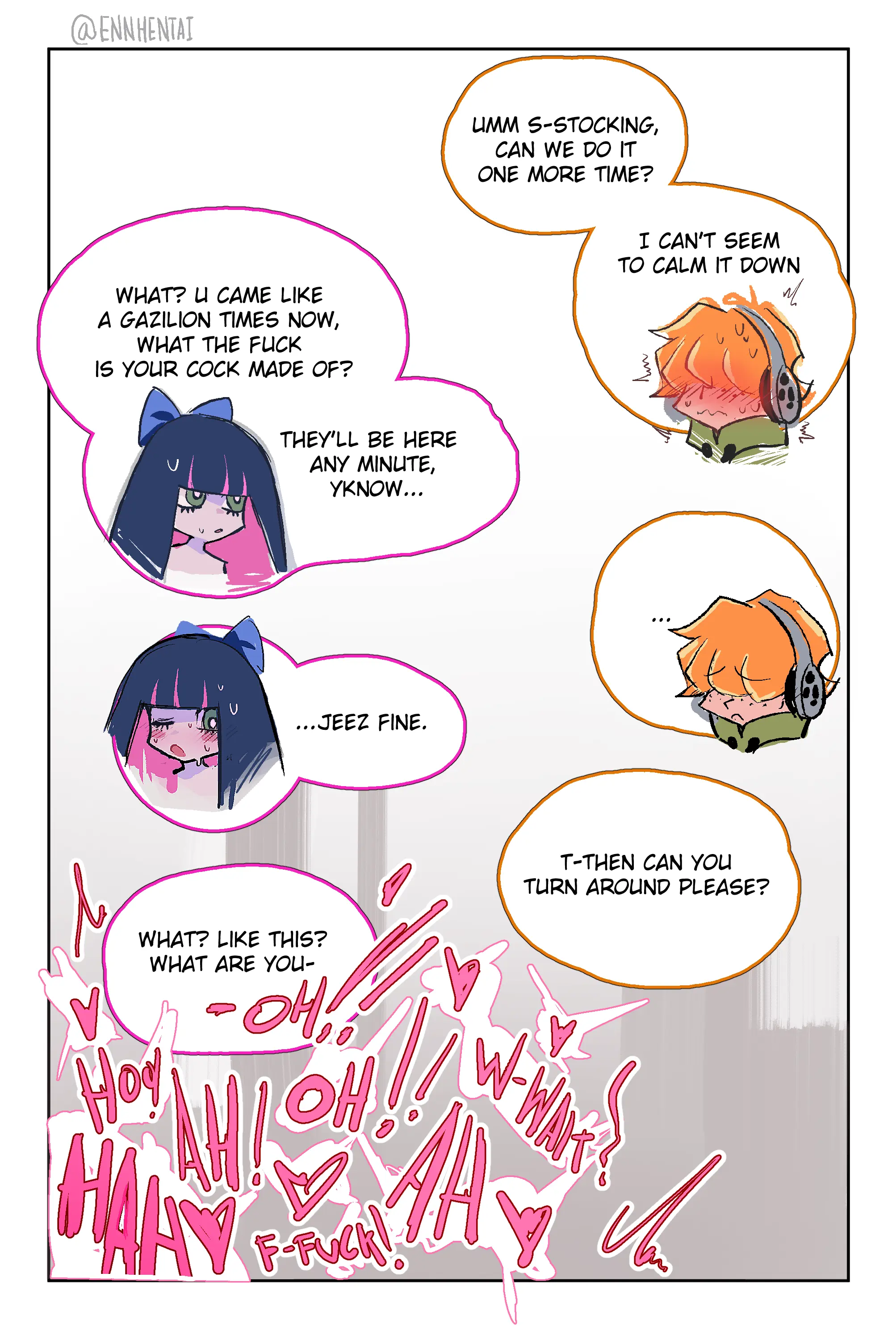 Let's Fuck Stocking by Ennhentai - Panty & Stocking With Garterbelt (17)