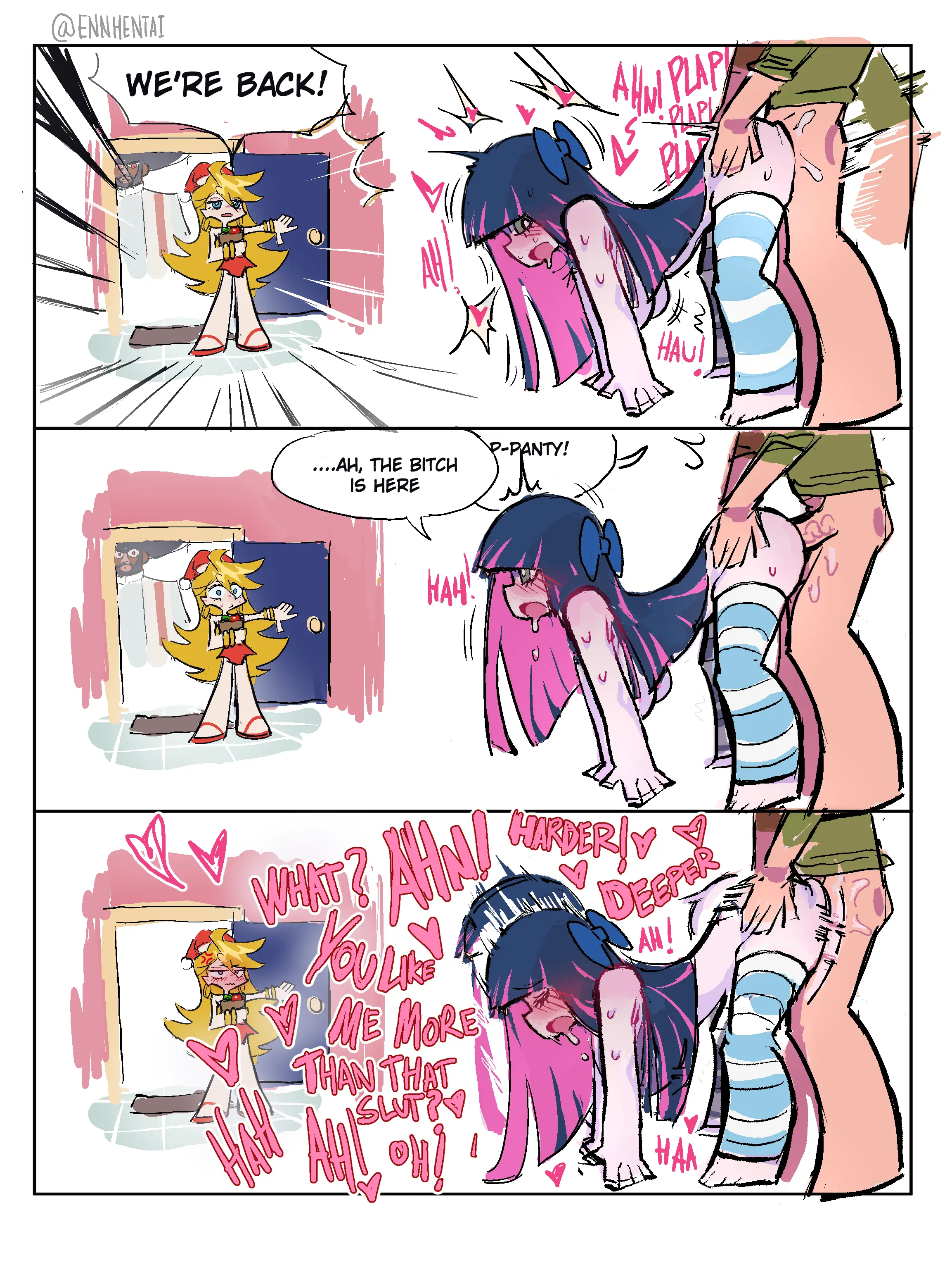 Let's Fuck Stocking by Ennhentai - Panty & Stocking With Garterbelt (18)
