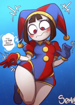 Pomni by Semidraws – Fortnite X The Amazing Digital Circus
