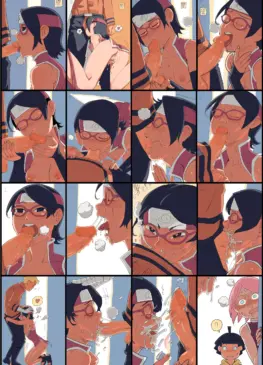 Sloppy Toppy Sarada by Magi – Boruto Naruto Next Generations