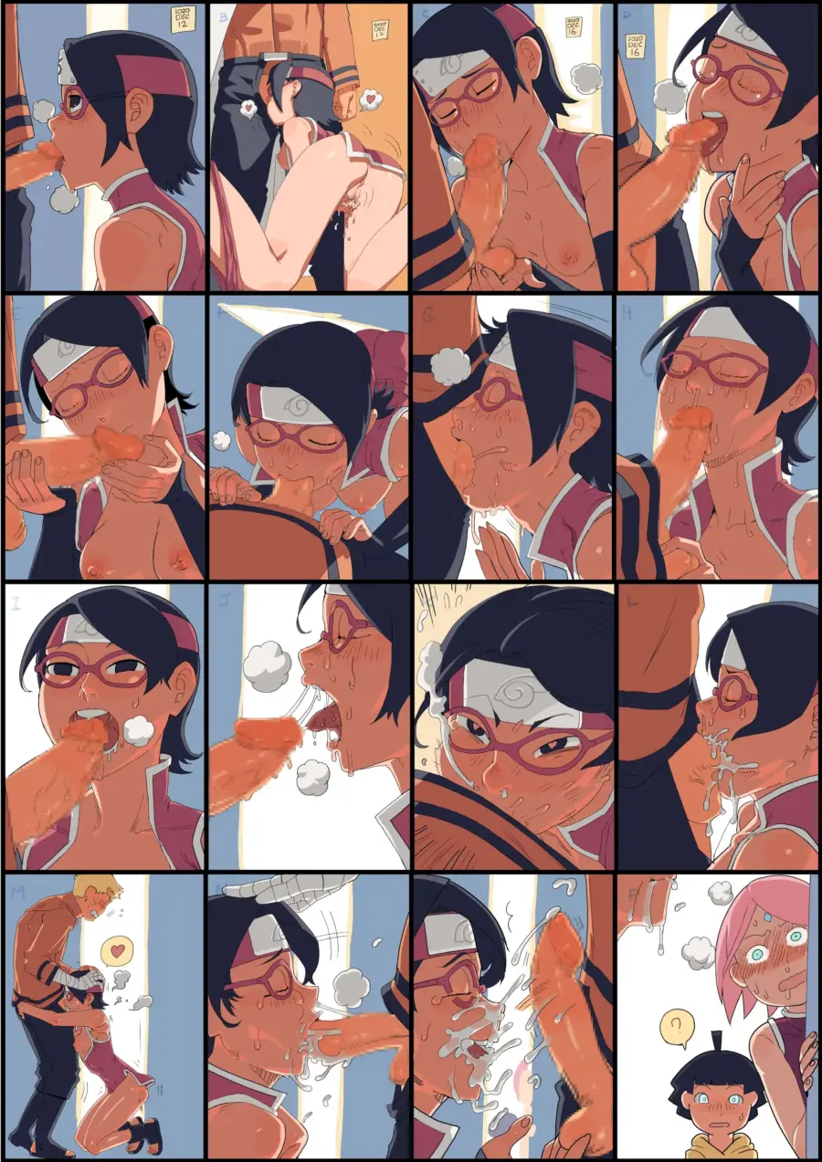 Sloppy Toppy Sarada by Magi - Boruto Naruto Next Generations
