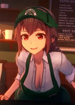 Anna Anon Coffee Shop Animation
